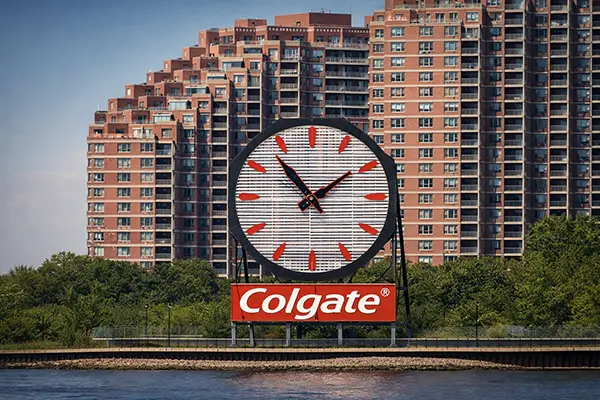 Colgate Clock at Jersey City waterfront - EWR car service from Jersey City