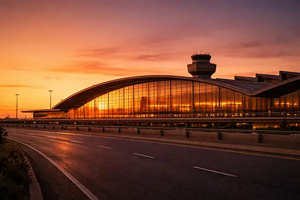 Newark Liberty International Airport terminal for EWR car service