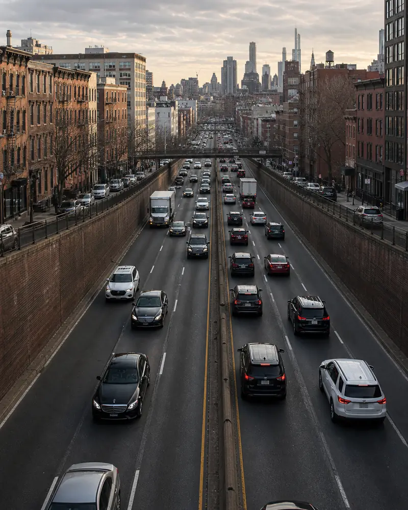 Brooklyn EWR vs JFK distance and drive time comparison from DUMBO Park Slope and Bay Ridge