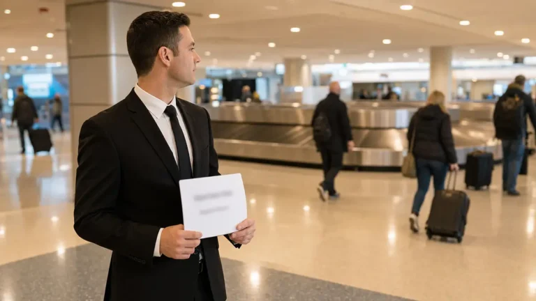 Chauffeur terminal pickup