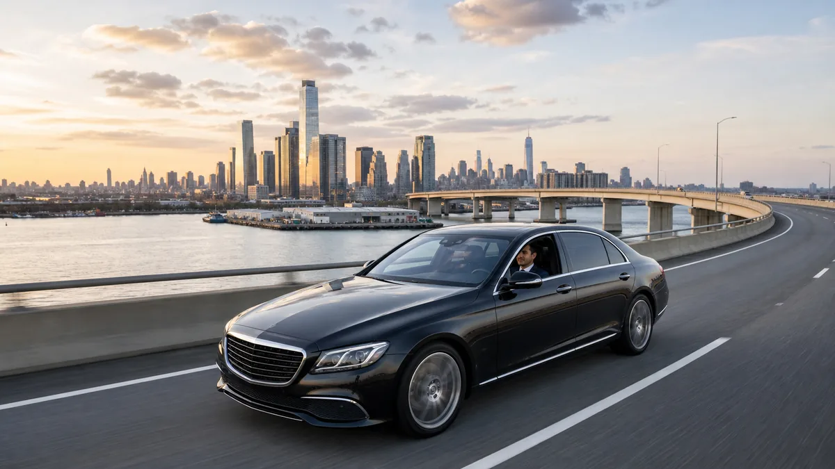 Jersey City wedding transportation and Newark Airport guest pickups