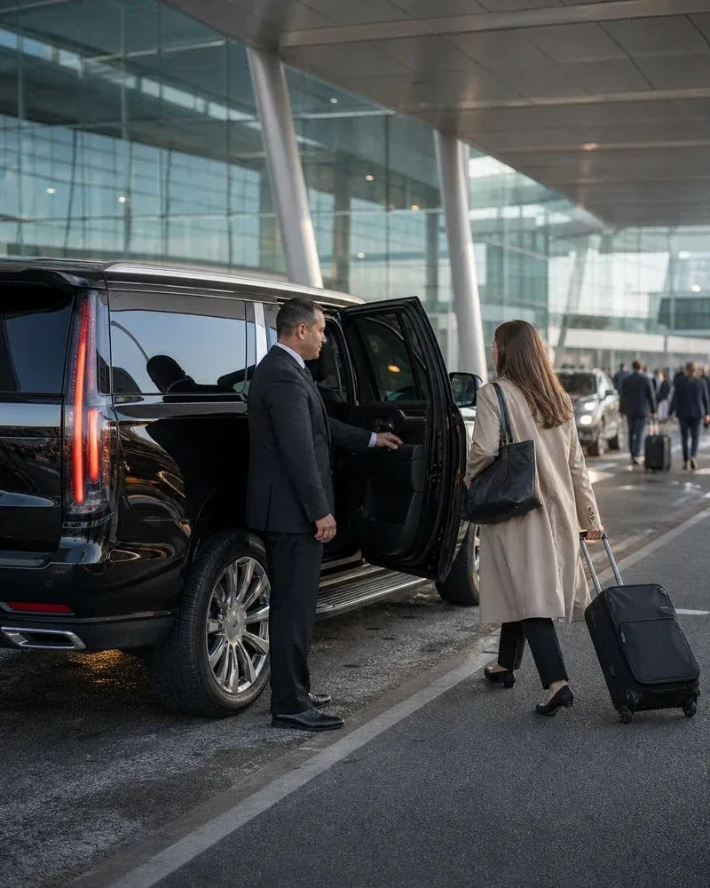 JFK Terminal 4 curbside for an airport to airport transfer NYC connection