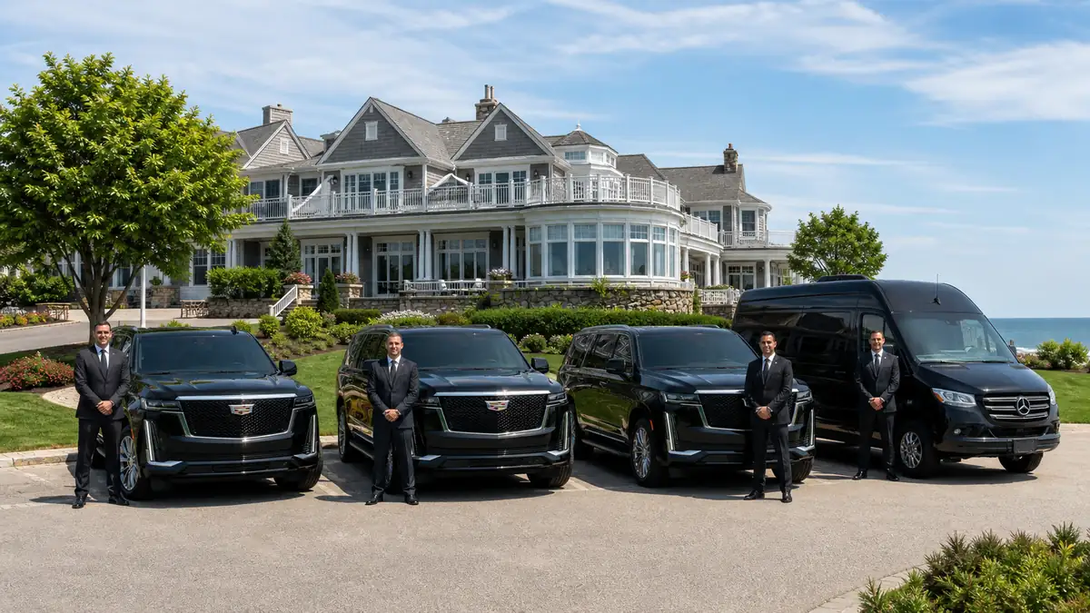 Monmouth County car service with car seats from Newark Airport