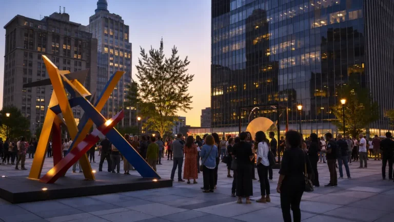 newark arts festival public art installation downtown