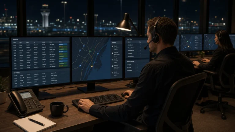 scheduling crew ground transportation dispatch board