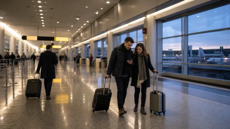 flying to newark from uk terminal b arrivals